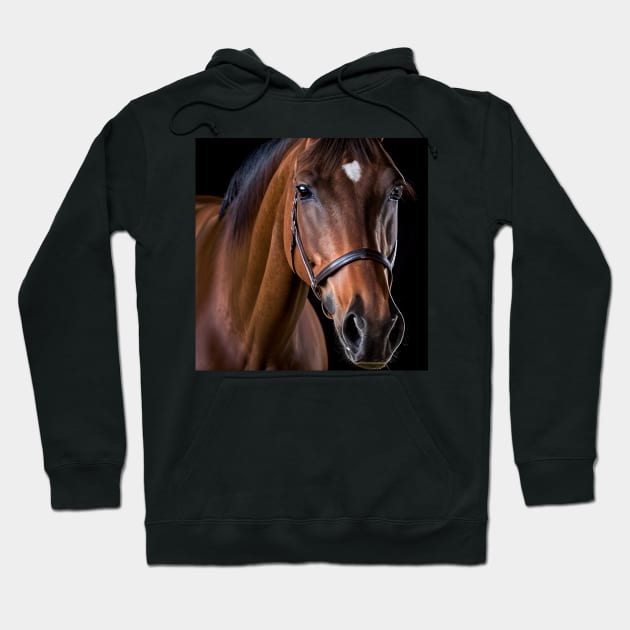 Horses Series Hoodie by VISIONARTIST